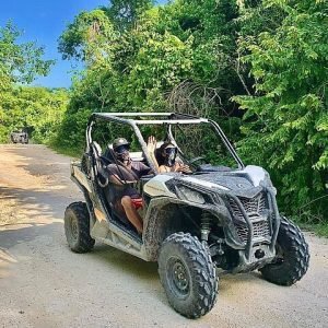 Quad zipline and cenote