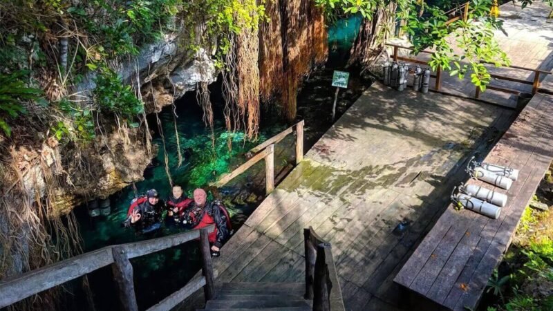 Schnorcheln in Cenote